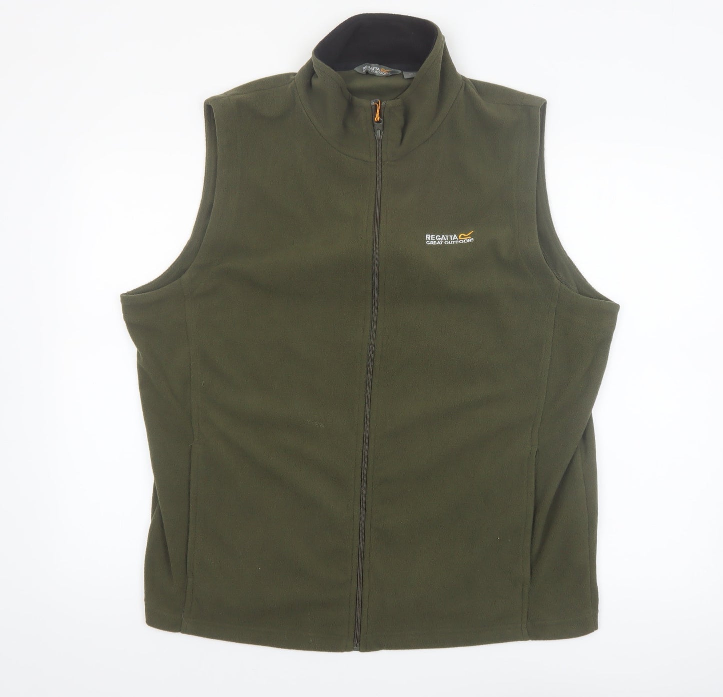 Regatta Men's Green Fleece Bodywarmer Waistcoat XL Outdoor Zip Vest