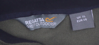 Regatta Men's Green Fleece Bodywarmer Waistcoat XL Outdoor Zip Vest