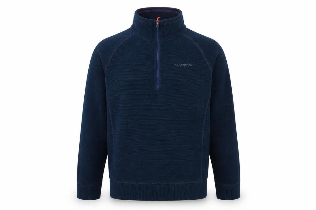 Craghoppers Men’s Blue 1/4 Zip Fleece Sweatshirt Size S