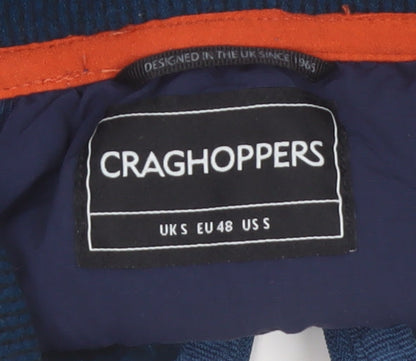 Craghoppers Men’s Blue 1/4 Zip Fleece Sweatshirt Size S