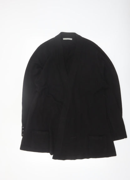 Marks and Spencer Women Black Size 22 Acrylic Cardigan Jumper