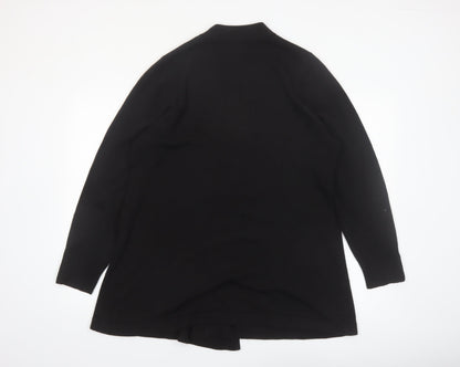 Marks and Spencer Women Black Size 22 Acrylic Cardigan Jumper