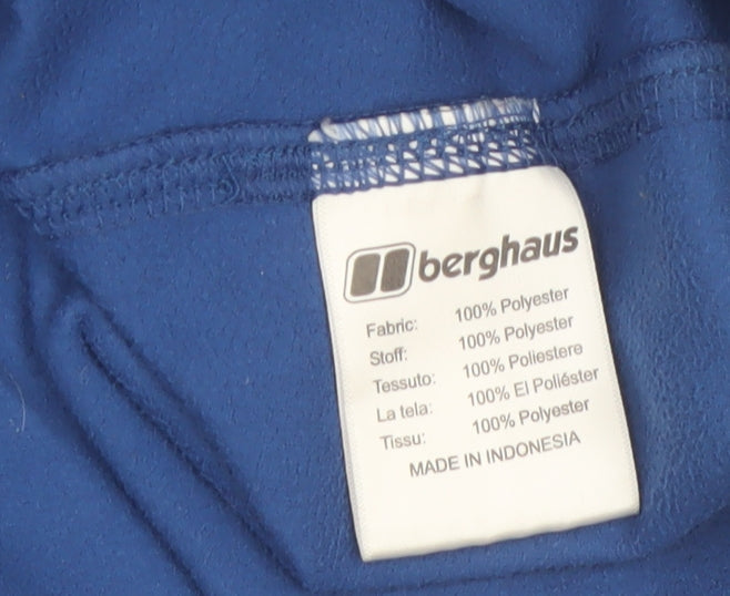 Berghaus Men's Blue Fleece Pullover Sweatshirt L Outdoor