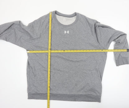 Under Armour Men's Grey XL Pullover Sweatshirt Sportswear