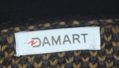 Damart Women's Multicoloured Geometric Cardigan Size 22/24