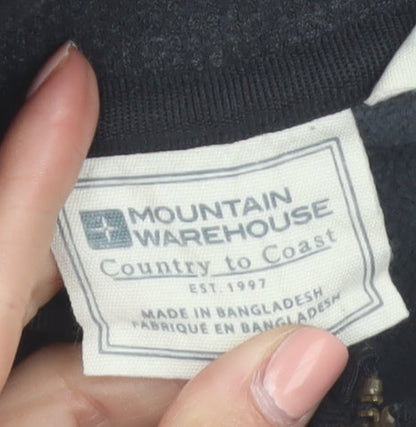 Mountain Warehouse Men's Grey 1/2 Zip Fleece Sweatshirt M