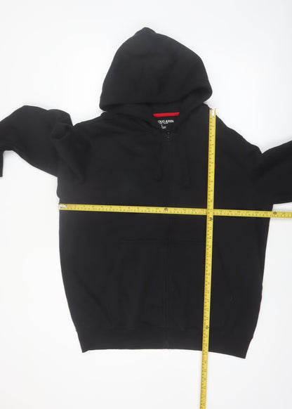 U.S. Polo Assn. Men's Black Full Zip Hoodie Size L Regular Fit