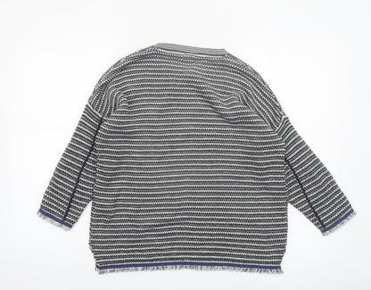 Warehouse Women’s Multicoloured Chunky Knit Jumper Size S Relaxed Fit