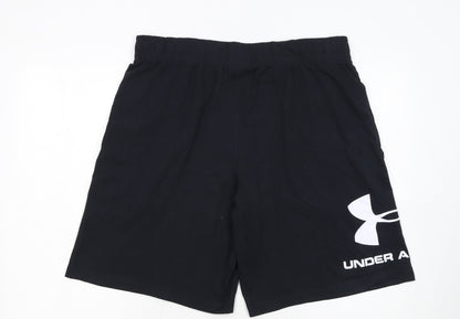 Under Armour Men's Black XL Sweat Shorts Lightweight Casual Sportswear