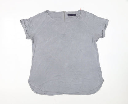 Marks and Spencer Women’s Grey Short Sleeve Jersey T-Shirt Size 14