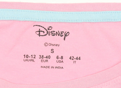 Disney Women’s Pink Bambi T-Shirt Pyjama Top Size 10-12 Cotton
