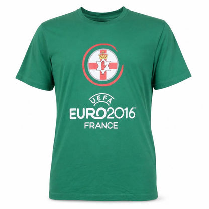 Marks & Spencer Men’s Green Small Euro 2016 Graphic Cotton T-Shirt