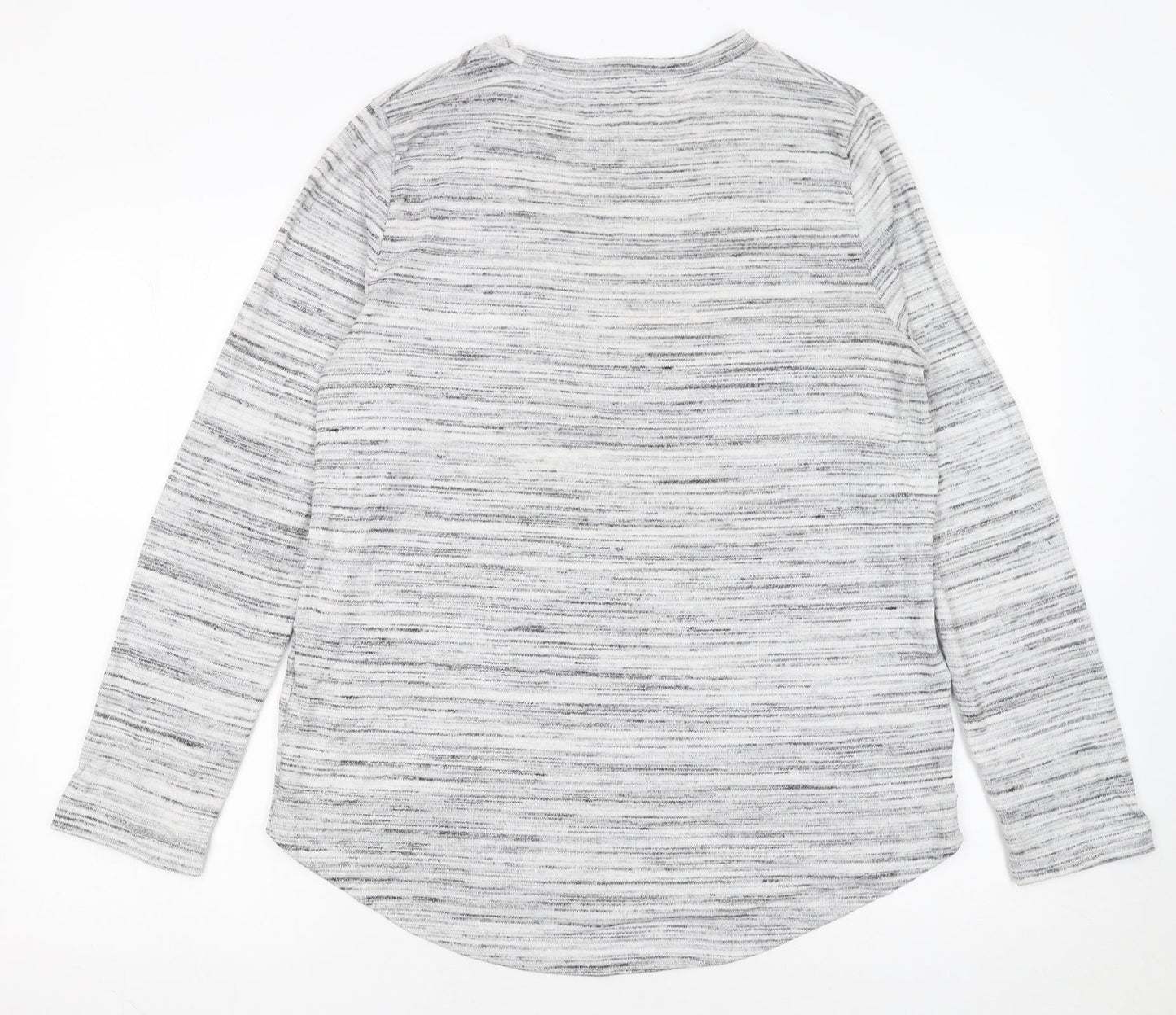 Marks and Spencer Women’s Grey Knit Pullover Jumper Size 12