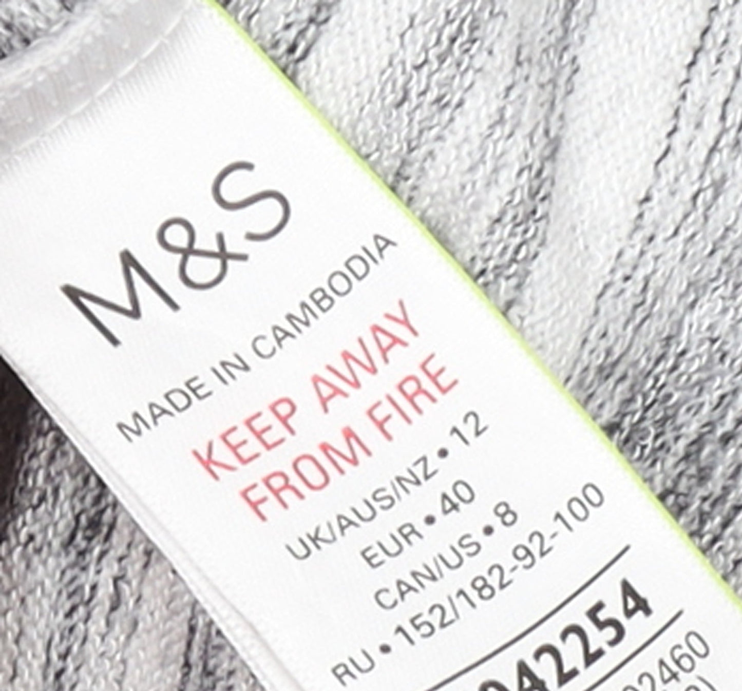 Marks and Spencer Women’s Grey Knit Pullover Jumper Size 12