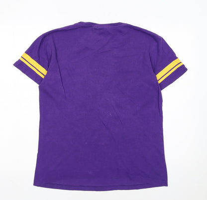 NFL Team Apparel Men's Purple Vikings 61 T-Shirt Small Sports Style