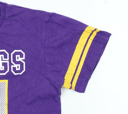 NFL Team Apparel Men's Purple Vikings 61 T-Shirt Small Sports Style