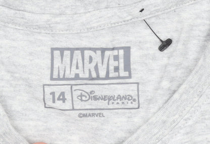 Marvel Captain America Grey Boys 14 Years Graphic T-Shirt