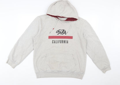 Ripping Men’s Grey California Pullover Hoodie Size L Graphic Fleece