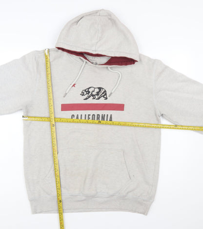 Ripping Men’s Grey California Pullover Hoodie Size L Graphic Fleece