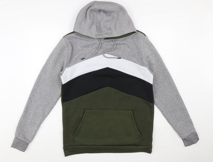 Brave Soul Men's Multicoloured Pullover Hoodie Size M