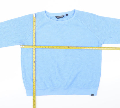 Regatta Great Outdoors Women's Blue Pullover Sweatshirt UK 12