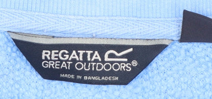 Regatta Great Outdoors Women's Blue Pullover Sweatshirt UK 12