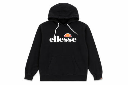 Ellesse Womens Black Hooded Pullover Hoodie Size 20 Cotton Blend