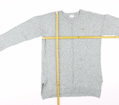 U.S. Polo Assn. Women's Grey Knit Crew Neck Jumper Size M