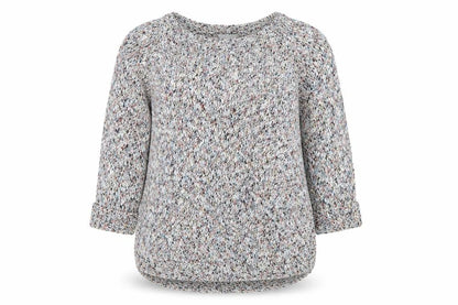 BHS Women’s Multicoloured Chunky Knit Pullover Jumper Size 14