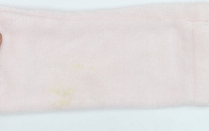 The White Company Women Pink Fleece Hooded Robe XS