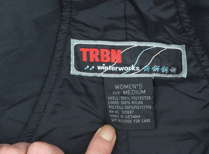 TRBN Winterworks Women's Black Snow Pants Medium Waterproof Insulated