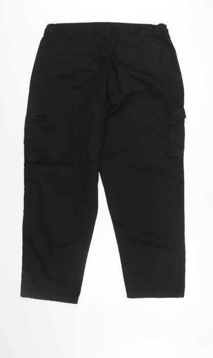 ØRN Women's Black Size 16 Cargo Workwear Trousers