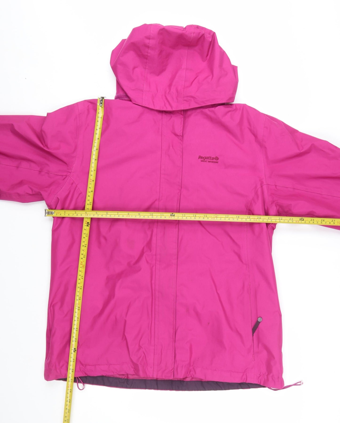 Regatta Women’s Pink Waterproof Hooded Rain Coat Jacket Size 16 XL
