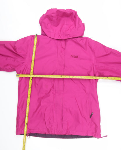 Regatta Women’s Pink Waterproof Hooded Rain Coat Jacket Size 16 XL