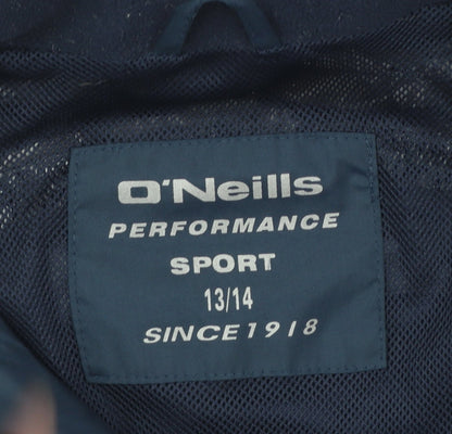 O'Neills Boys Blue 13-14 Years Windbreaker Jacket Oldham RLFC Polyester