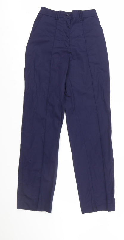 Grahame Gardner Women's Blue Workwear Trousers Size 10 Regular