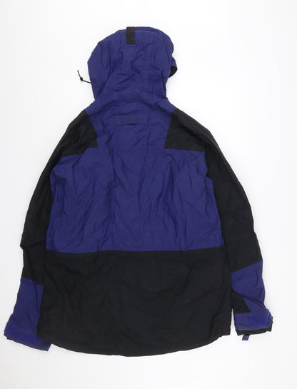 Cabela's Men's Blue Waterproof Nylon Anorak Jacket L Regular
