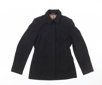 Next Women’s Black Tailored Blazer UK 8 Classic Fit Work Jacket