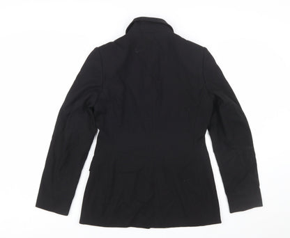 Next Women’s Black Tailored Blazer UK 8 Classic Fit Work Jacket