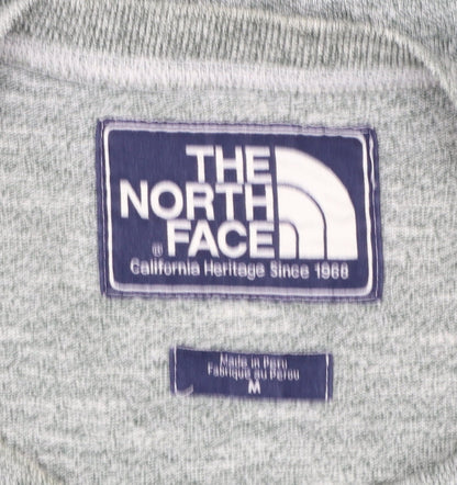 The North Face Men's Grey Cotton Pullover Sweatshirt Size M