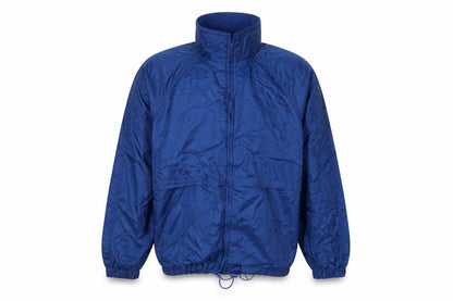 Eddie Bauer Men's Blue Windbreaker Jacket Size M Lightweight Nylon