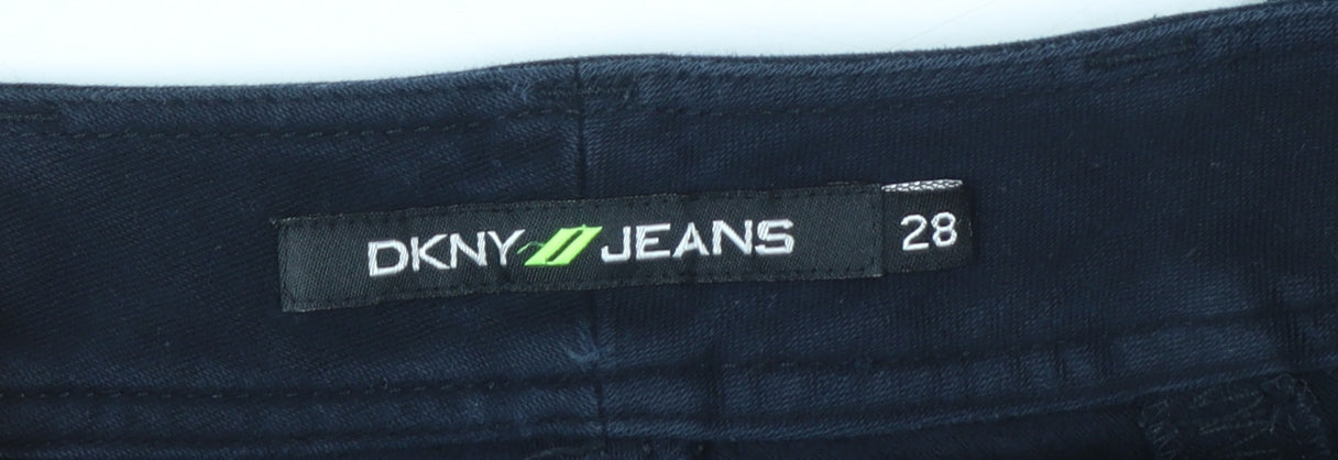 DKNY Women’s Black Slim Straight Stretch Jeans Size 28