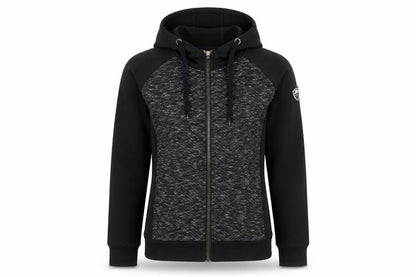 Trespass Womens Black Full Zip Hoodie UK 10 Polyester Blend