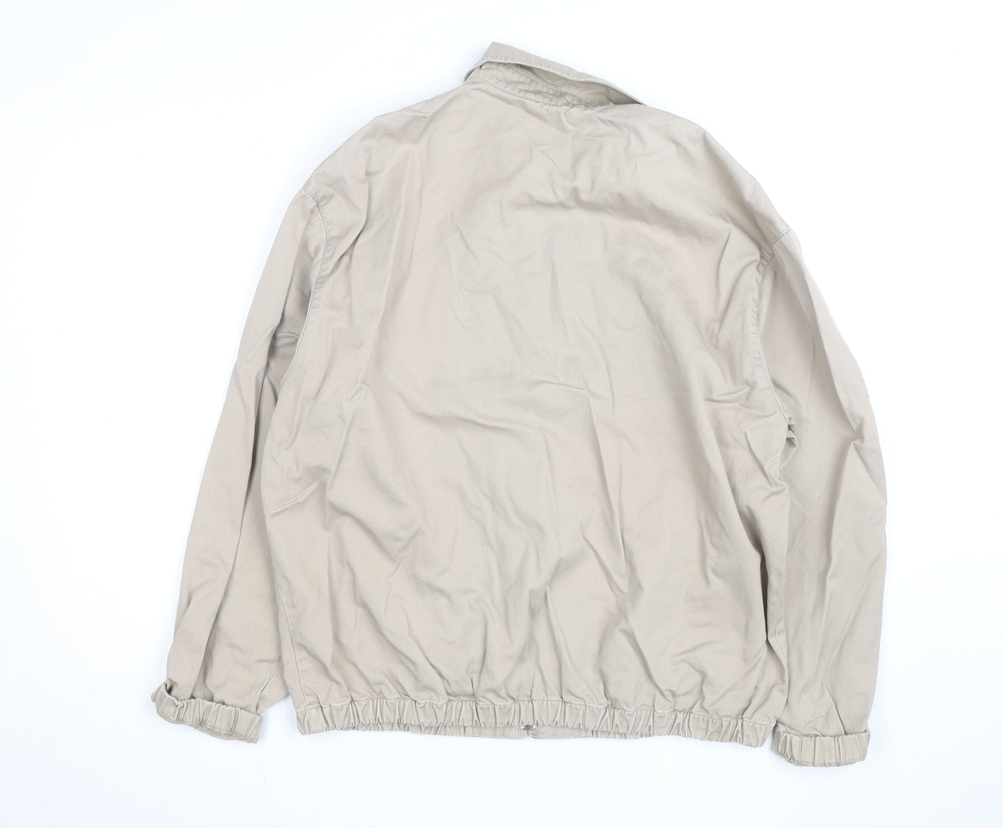 Chaps Ralph Lauren Men's Beige Cotton Mid-Length Jacket M