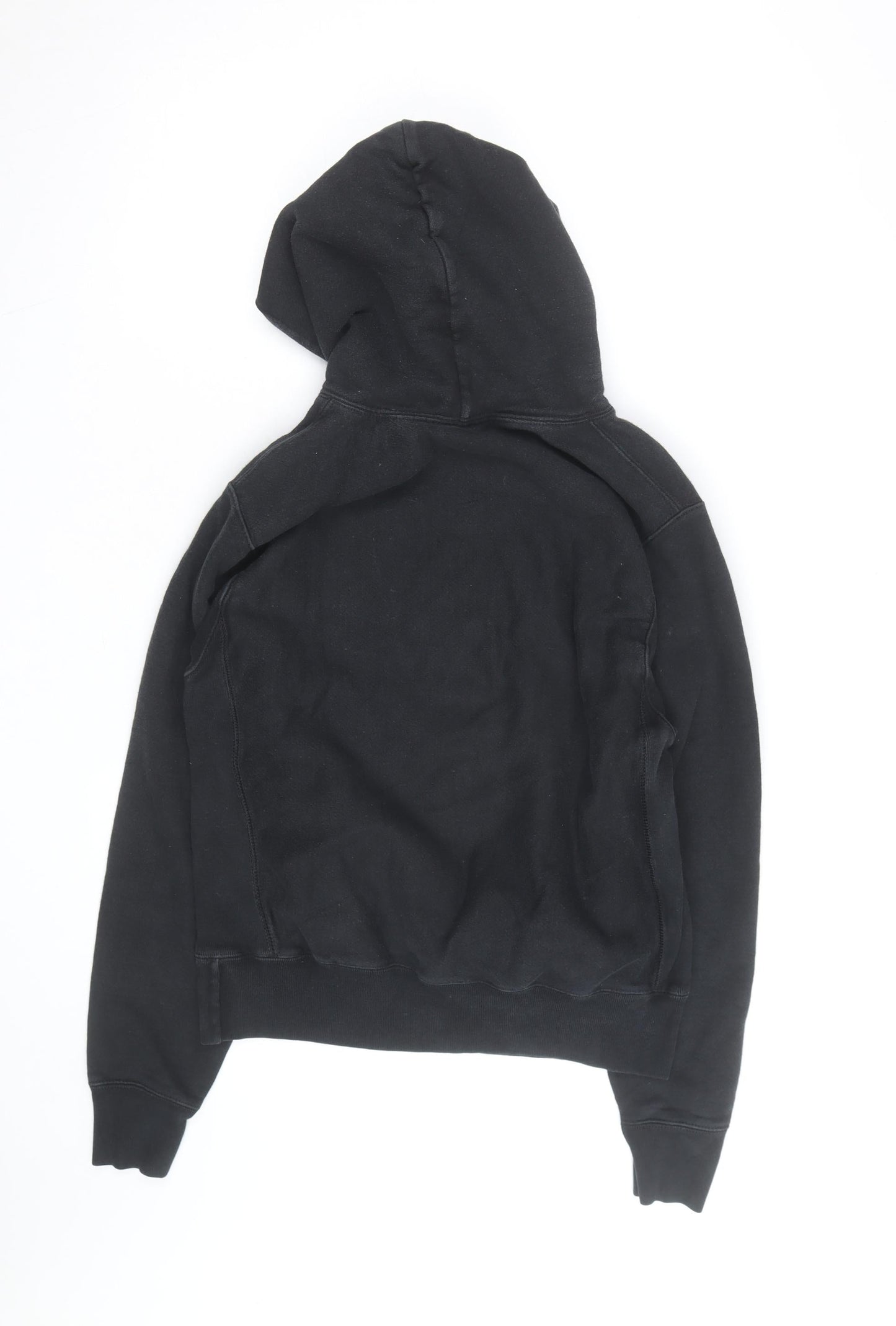 Champion Men's Black Small Pullover Hoodie Fleece Sweatshirt