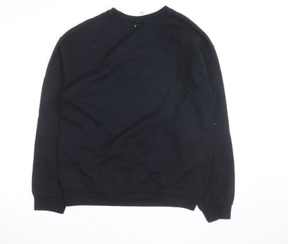 Gildan Mens Black Medium Pullover Sweatshirt Winter Is Coming Graphic