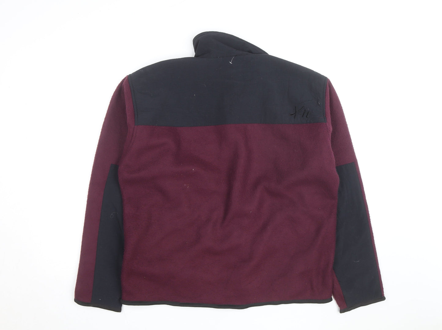 X-it Outdoors Men’s Red Fleece Full Zip Jacket Size L