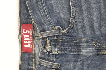 Levi's Men's Blue 514 Slim Straight Denim Jeans W28 L30