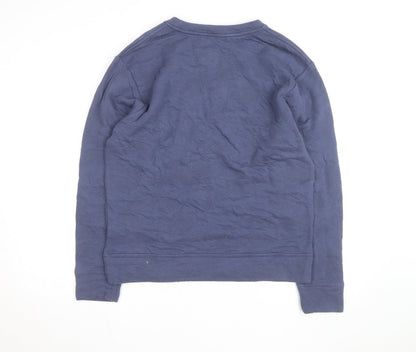 Champion Men's Blue Crew Neck Pullover Sweatshirt Size M