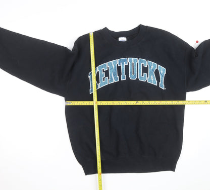 Gildan Men's Black Kentucky Pullover Crew Neck Sweatshirt Size M